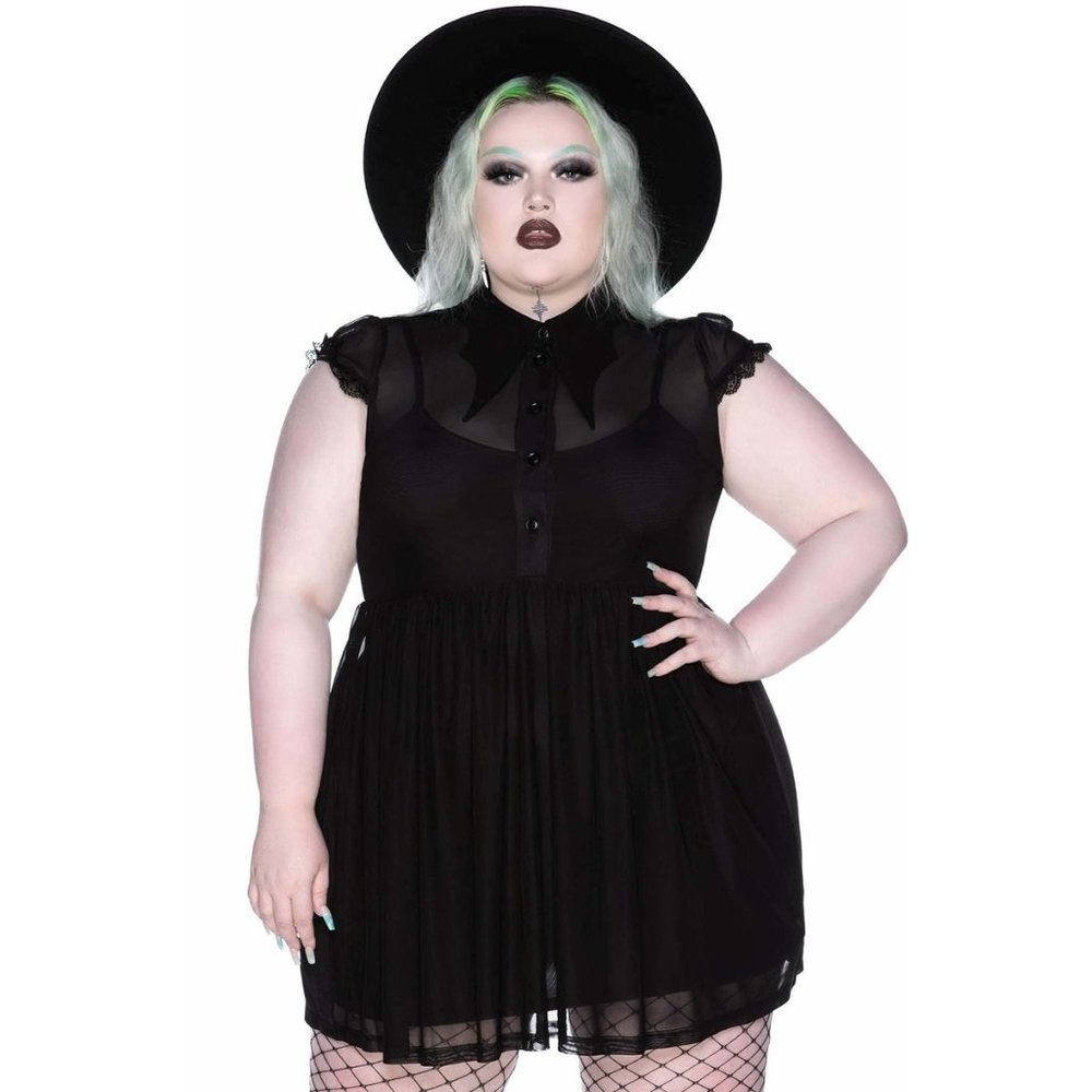 KILLSTAR | Eve Hallows Mesh Dress XXL